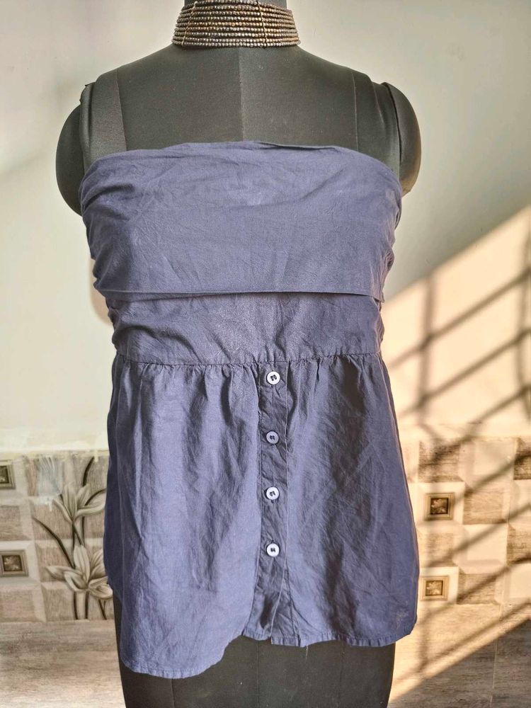 🎊Buy 1, Get 1 Free🎁Navy Blue Tube Top