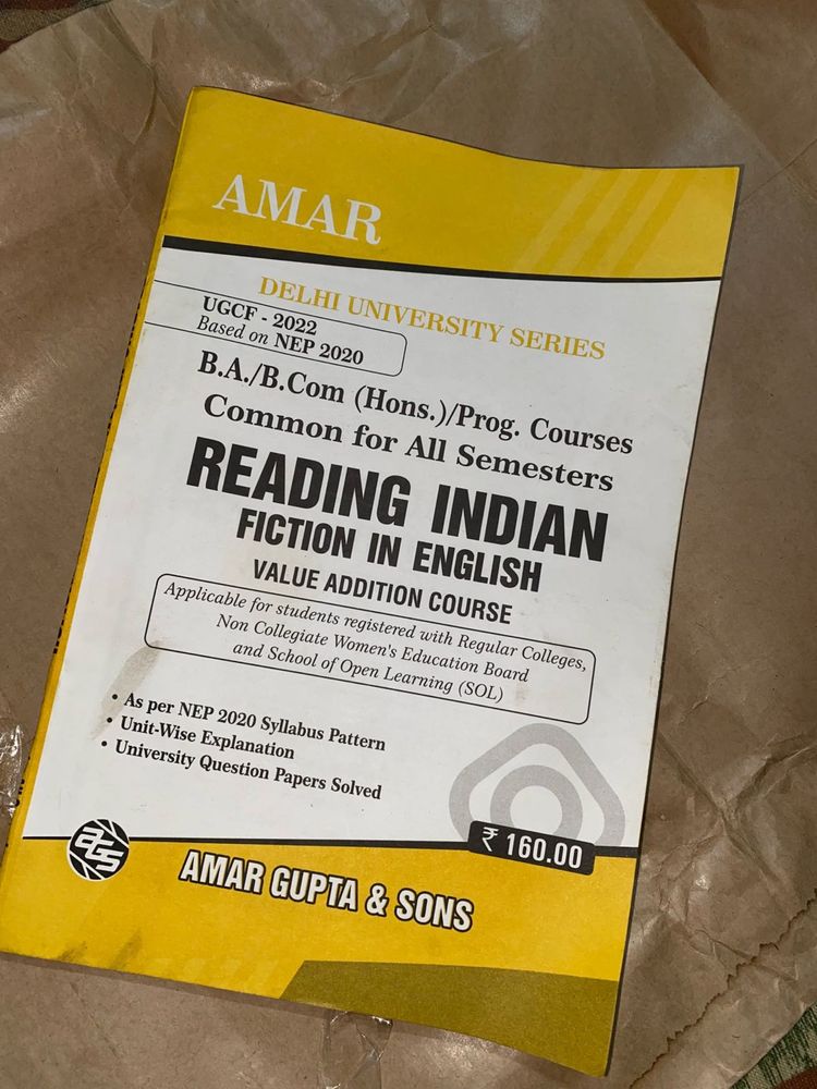 B.A Programme English Guide