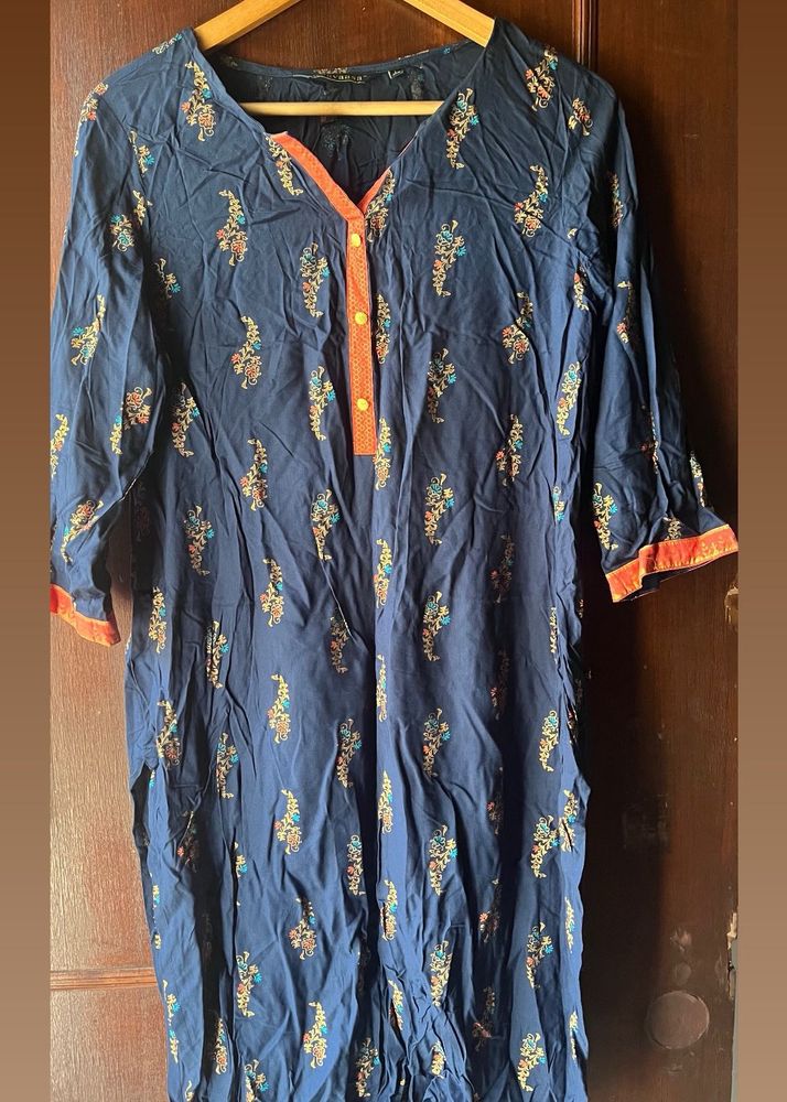 Avaasa Blue Kurta