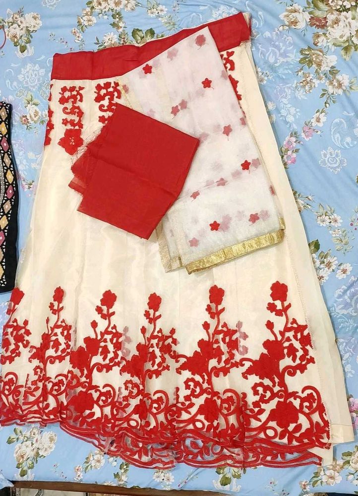 Silk Lehenga Set