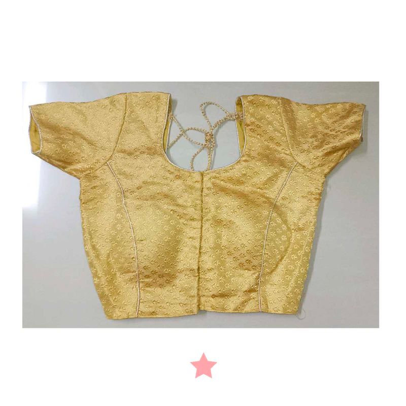 Golden Padded Blouse