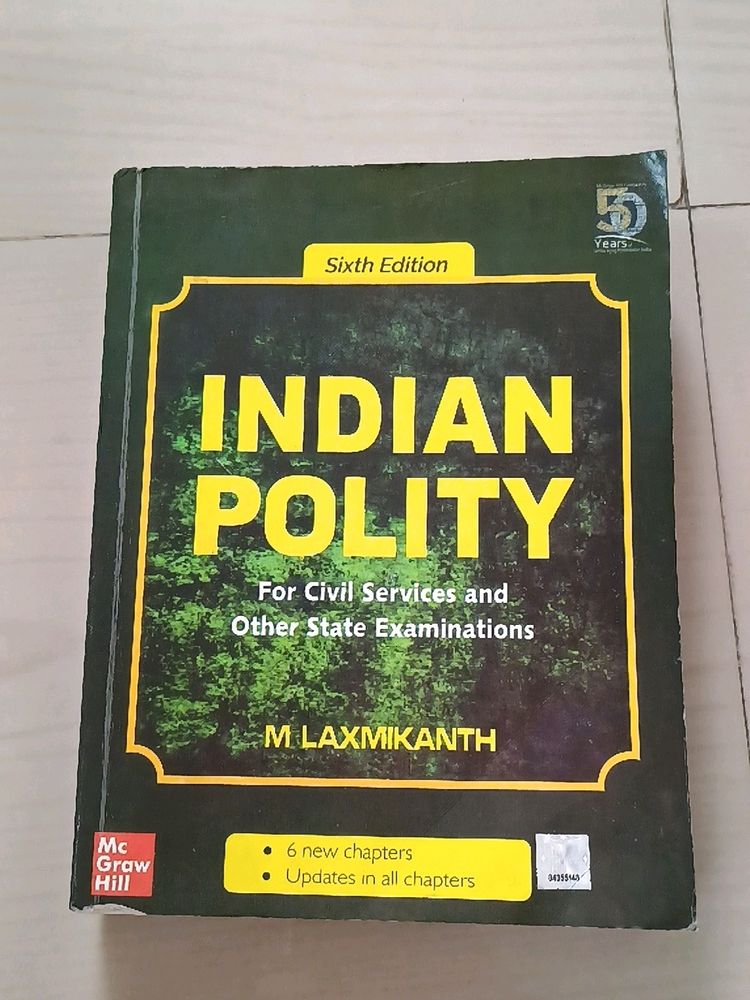 Indian Polity By M. Lakshmikant