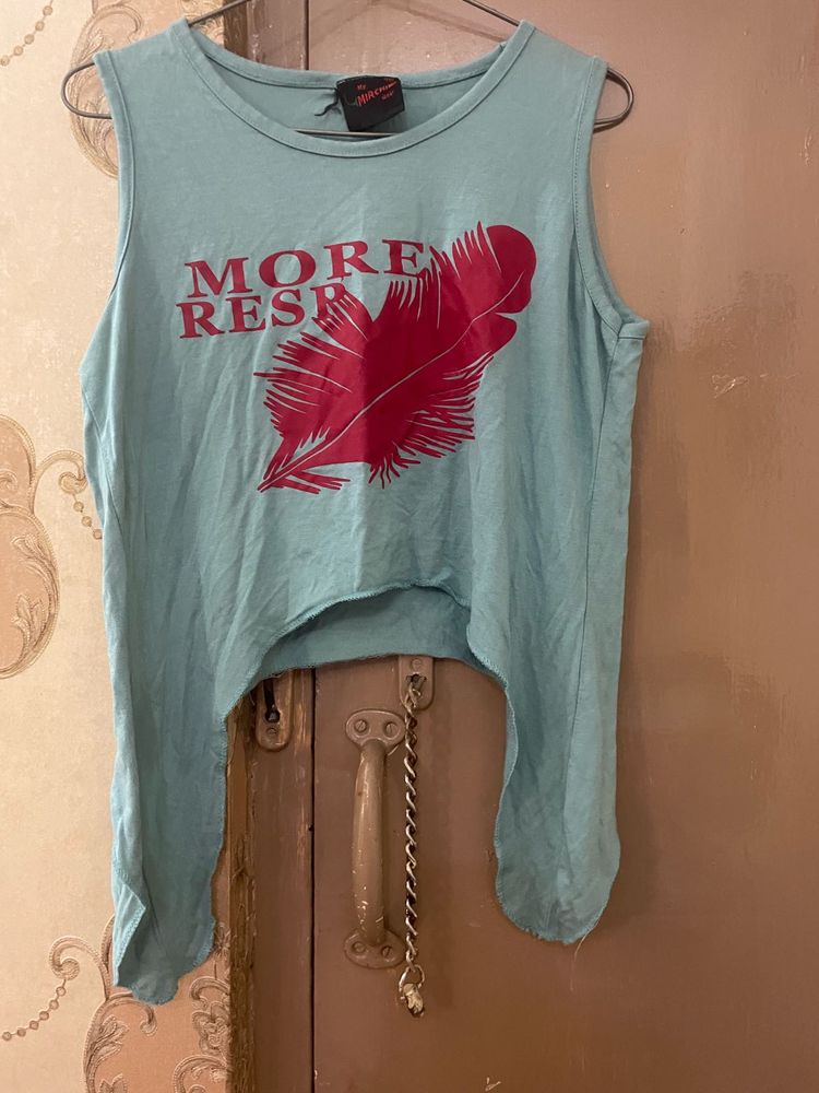 Graphic Print Tank Top
