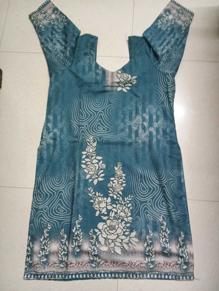 sea green kurta pant set