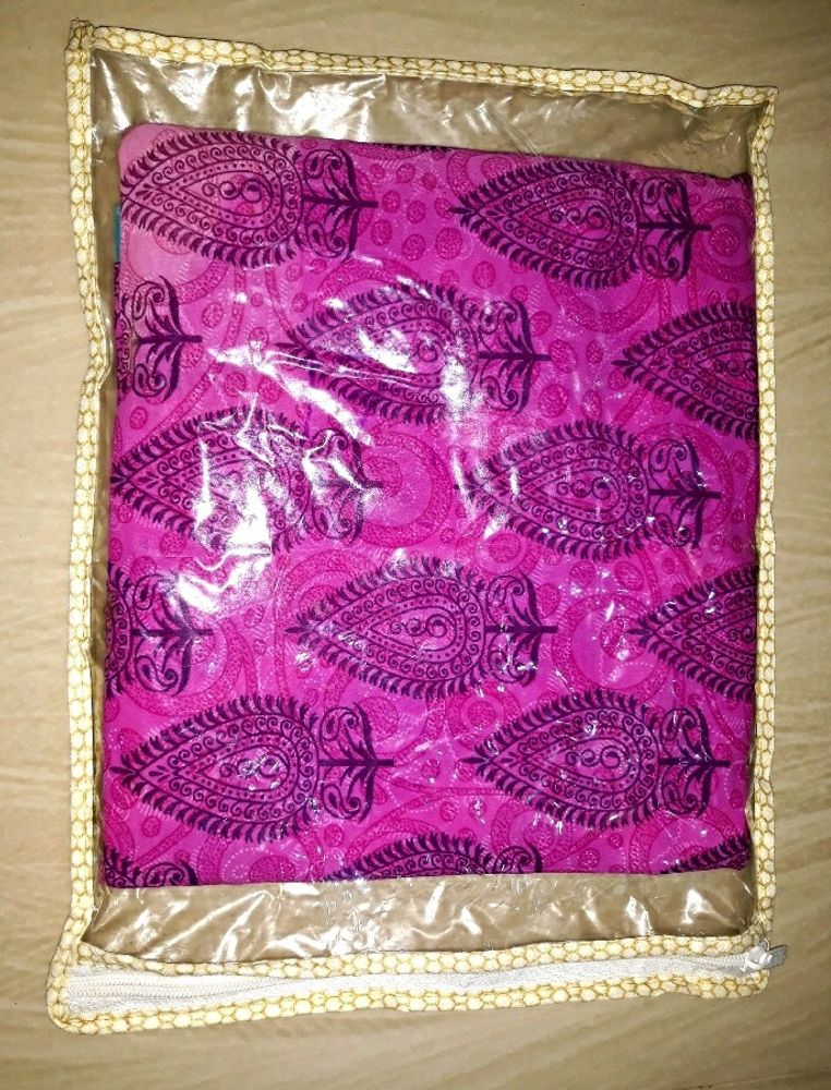 Unstitched Dress Material Of Top, Bottom &amp; Dupatta