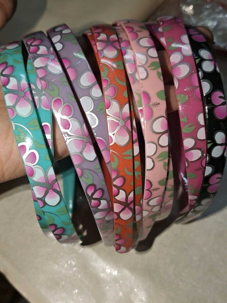 Floral Headbands - 7 Piece Set