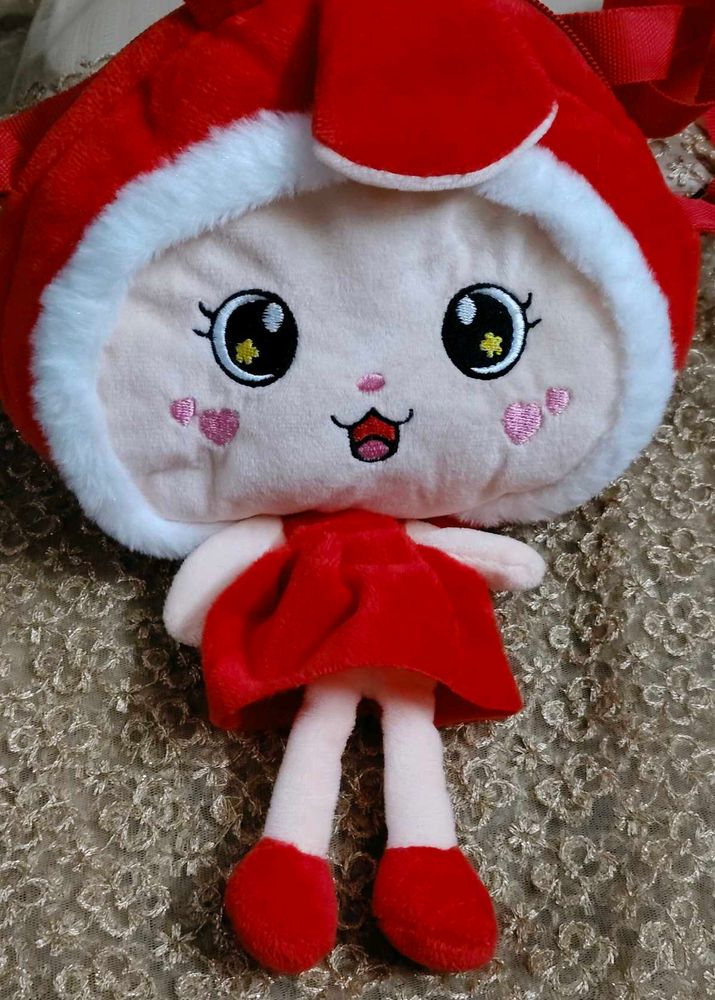 Cute Plush Sling Bag