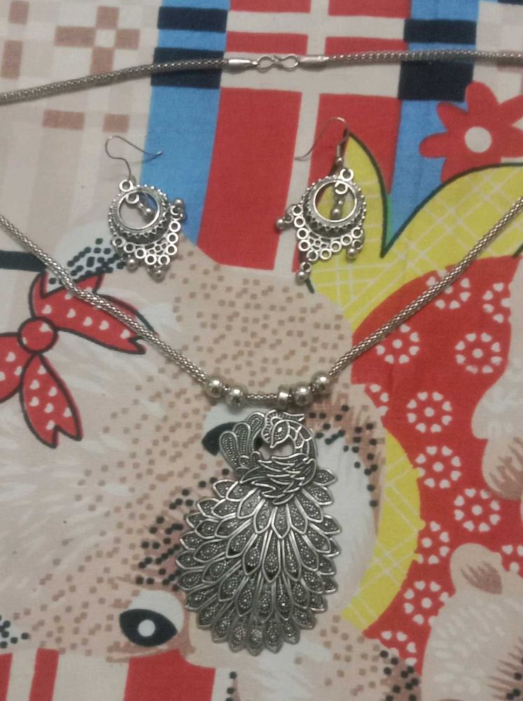 Alloy Silver Jewel Set