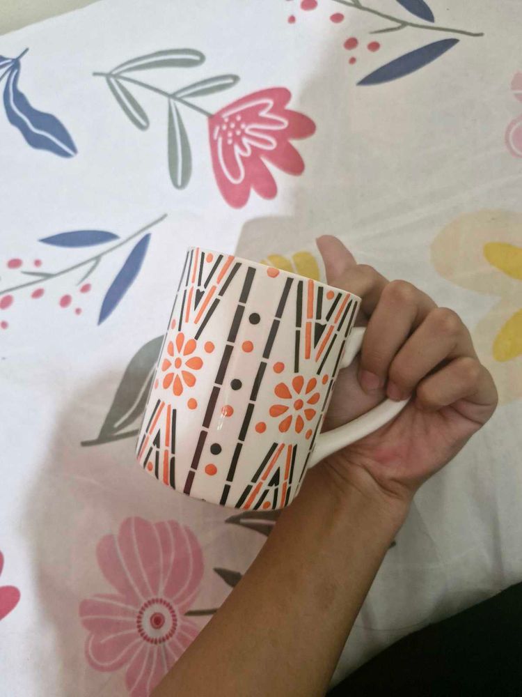 Patterned Ceramic Mug