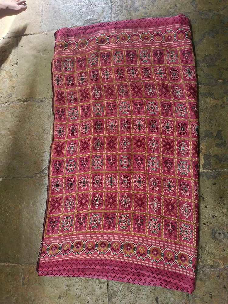 Elegant Pink Saree Combo