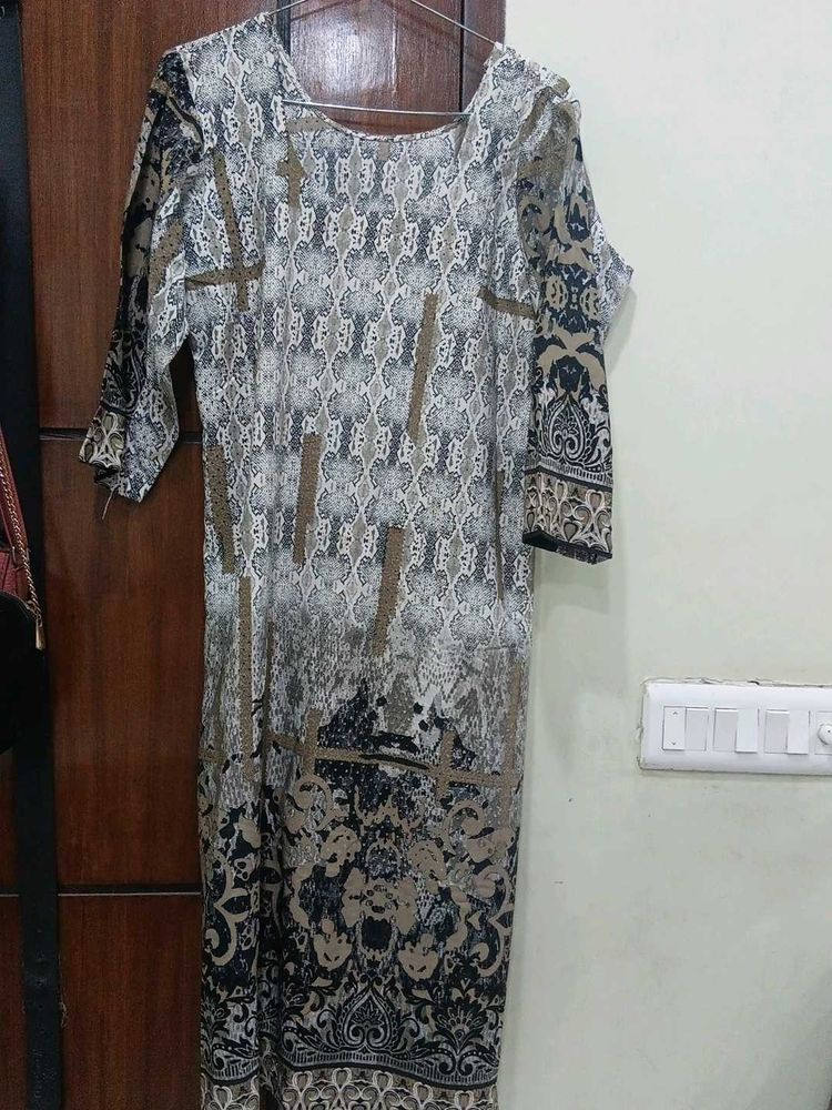 Elegant Printed regular wear kurti