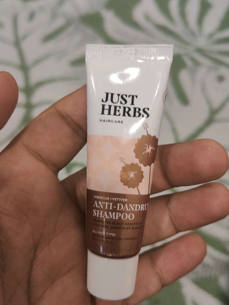Just Herbs Anti Dandruff Soya Protein Shampoo For
