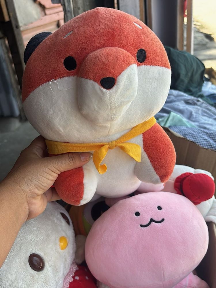 Cute Plush Fox Toy