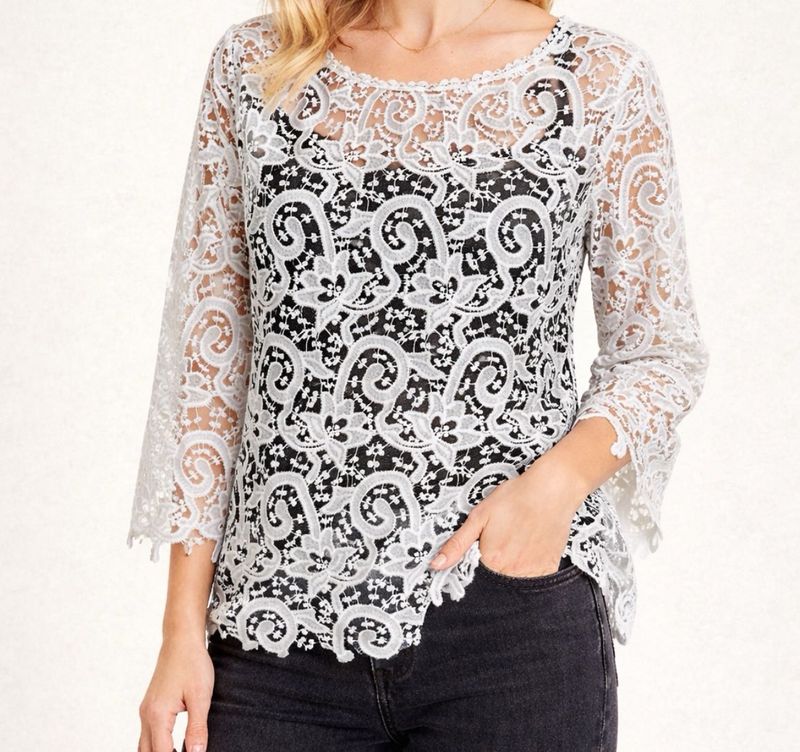 Elegant Lace Blouse