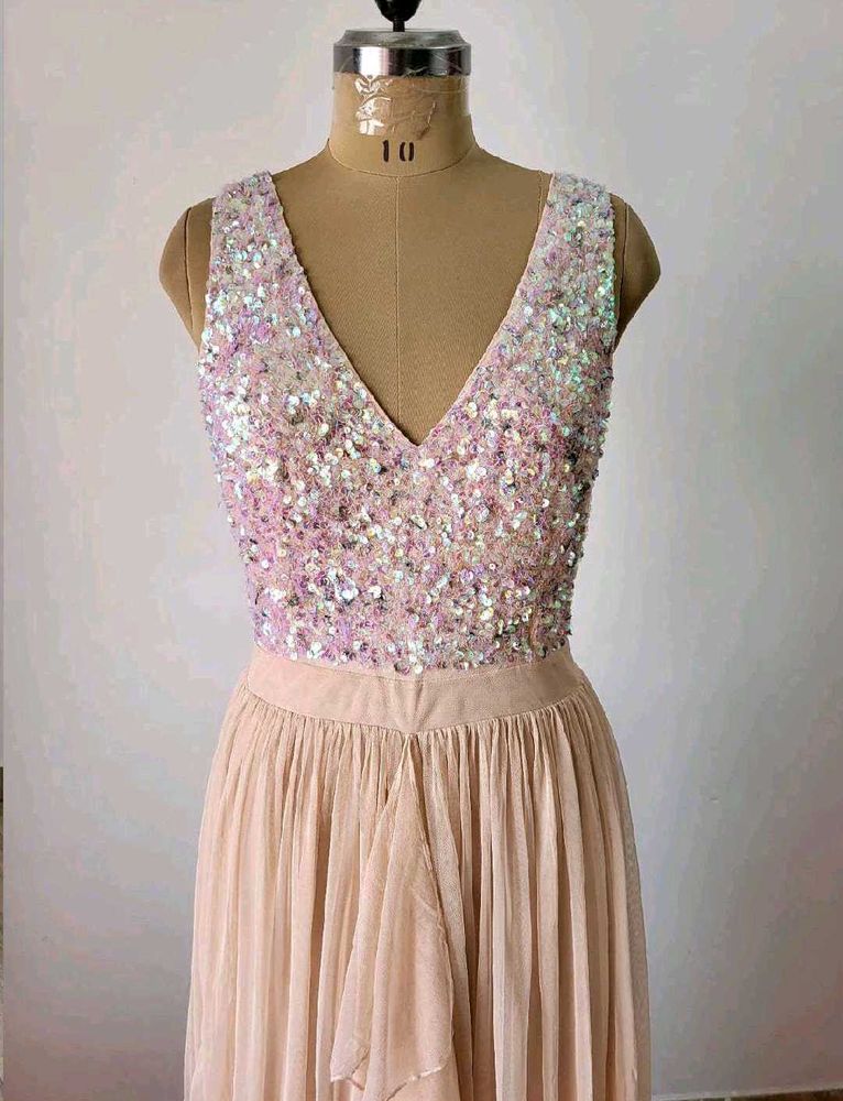 Sequin Embellished Gown