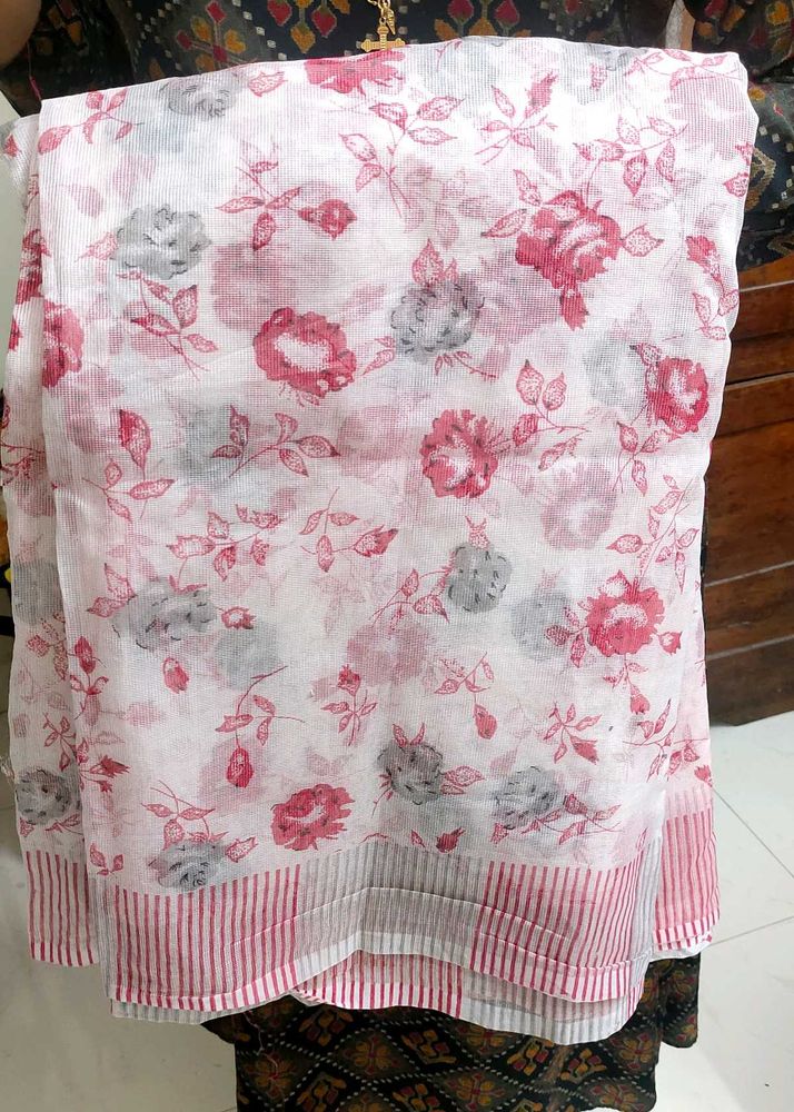 Net Cotta Saree