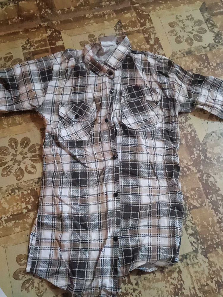 Plaid Flannel Shirt