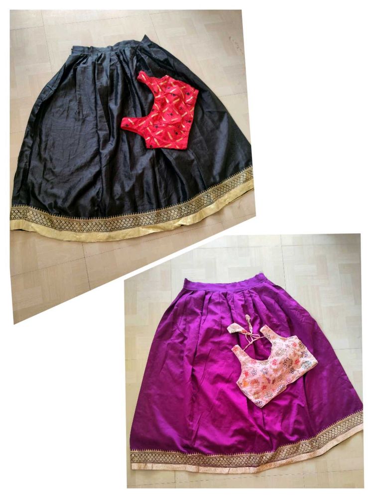 Stylish Lehnga Choli 🖤💜