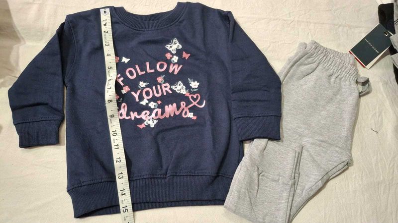 Cute Girls&#39; Outfit Set