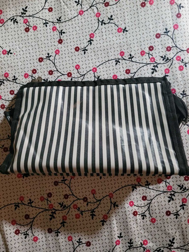 Striped Pouch
