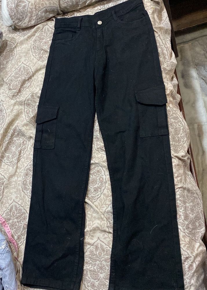 Black Cargo Pants