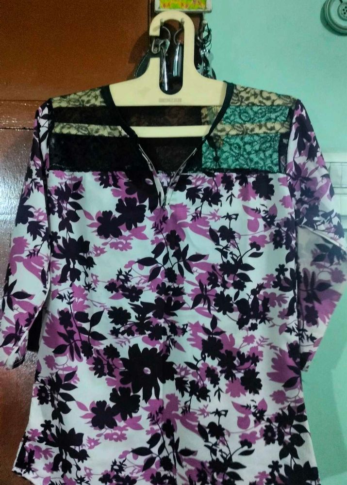 Floral Print Top