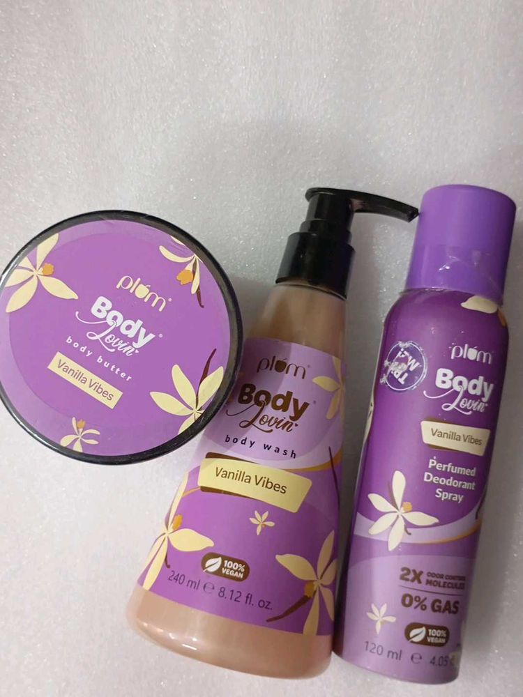 Plum Body Lovin&#39; Vanilla Vibes Set