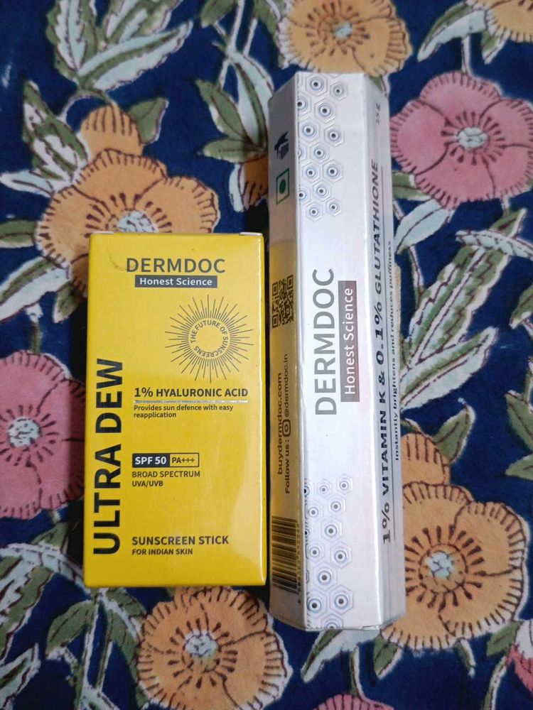 DERMDOC Sunscreen Stick And Eyecream