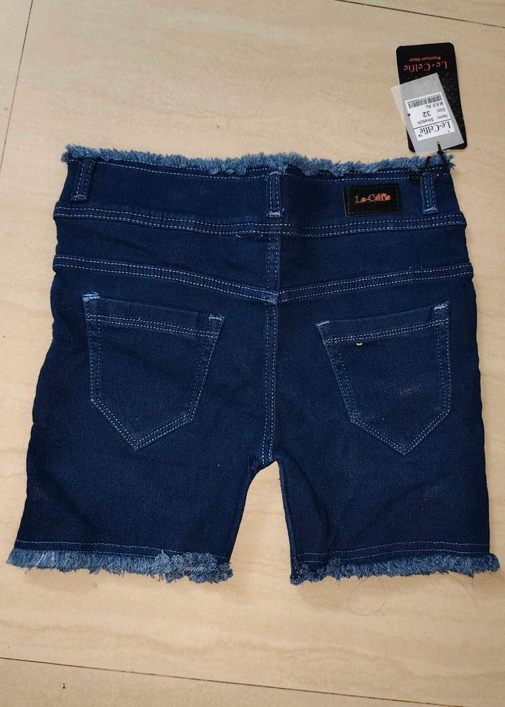 New Denim Short - Le Celfie