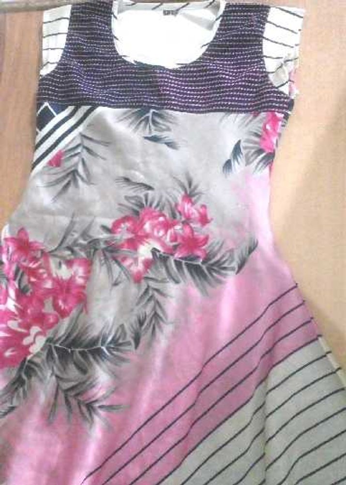 Floral Print Casual Dress