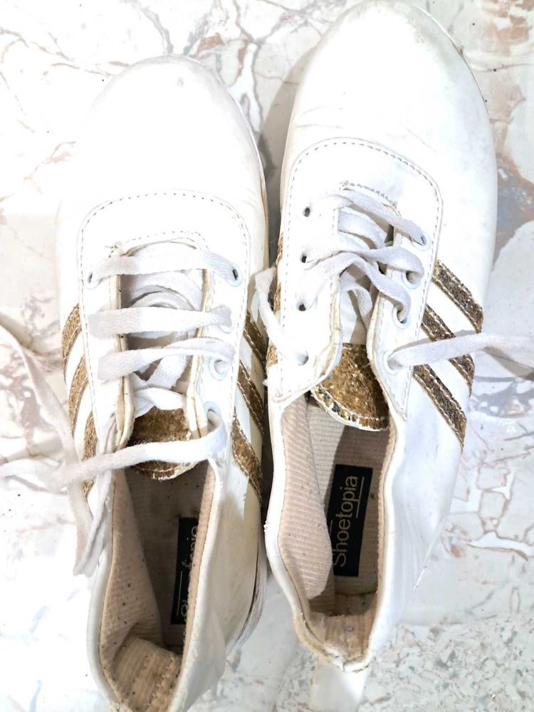 White Casual Shoes