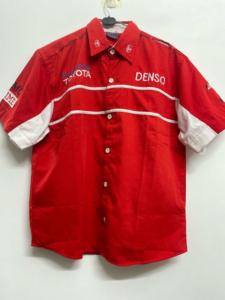 Vintage Toyota Racing Button Down Shirt