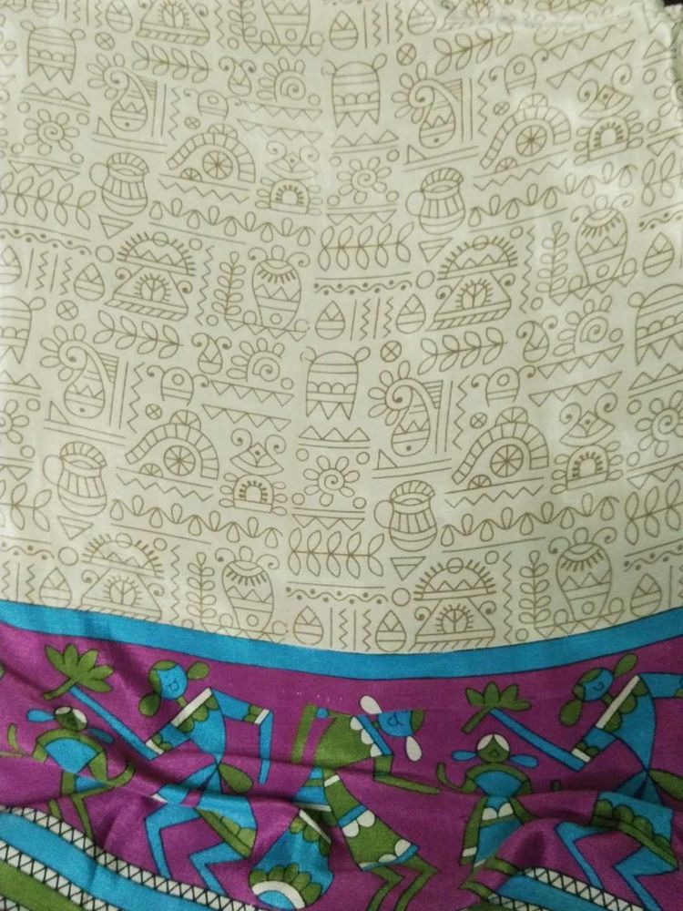 Ethnic Skirt with Warli Art