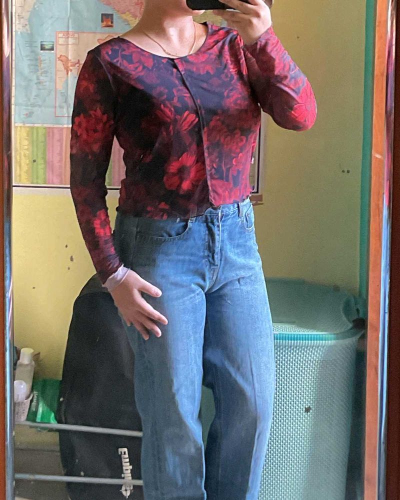 Floral Print Top
