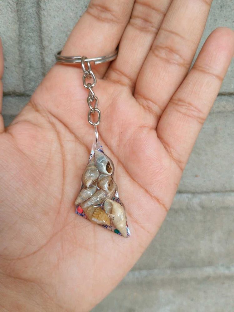 Seashell Keychain