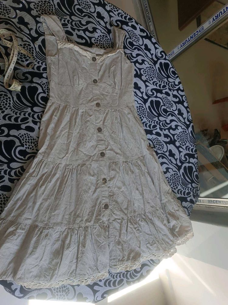 Cottage Beige Dress