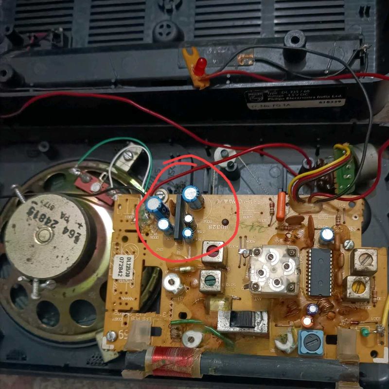 TA7368P Audio IC for Philips Radio