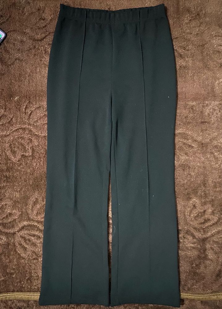 Black Trousers | Knit