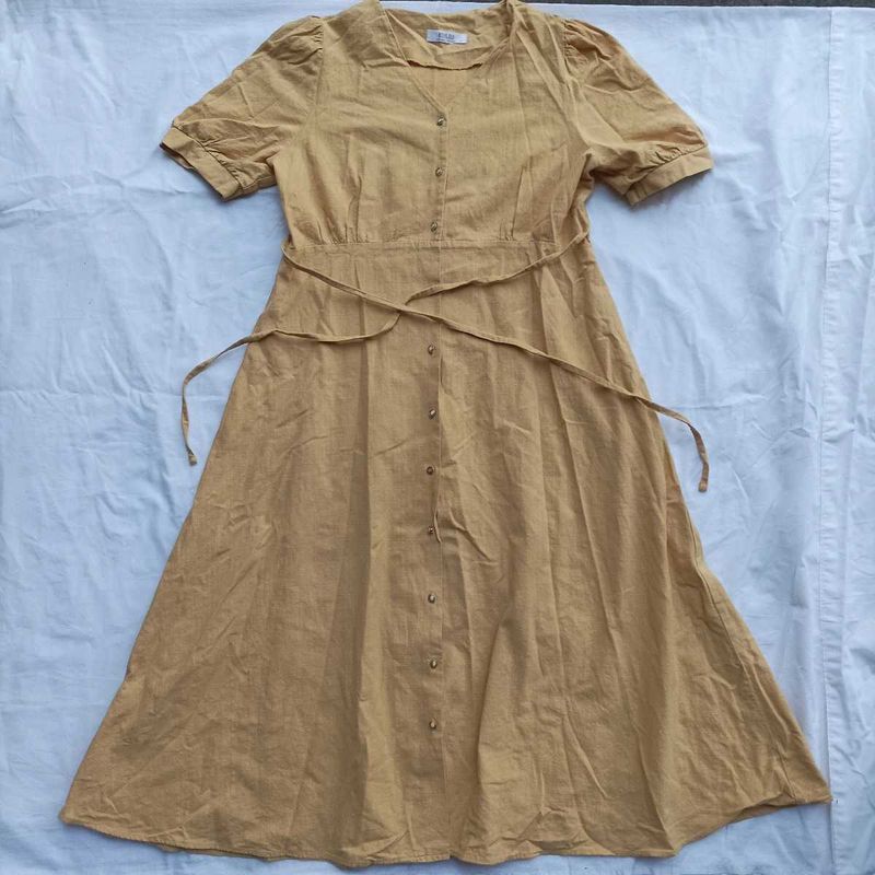 Mustard Yellow Dress