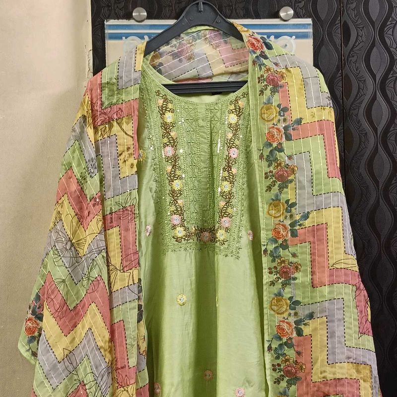 Elegant Kurta Set with Dupatta
