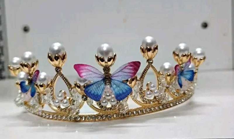 Butterfly Pearl Tiara