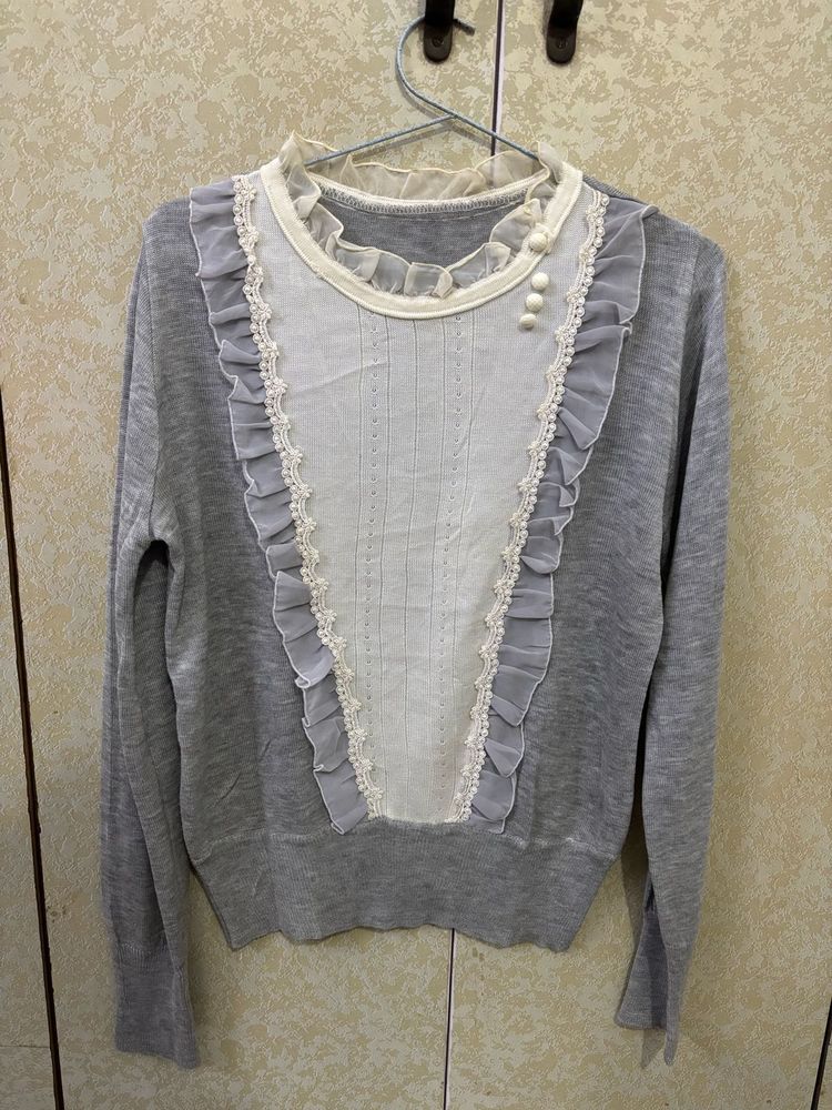 Pre Winter Grey Top