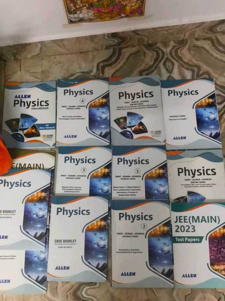 ALLEN  Jee Main+Advance Modules