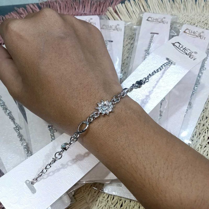💗Stone Silver Bracelet (One Pcs)💗