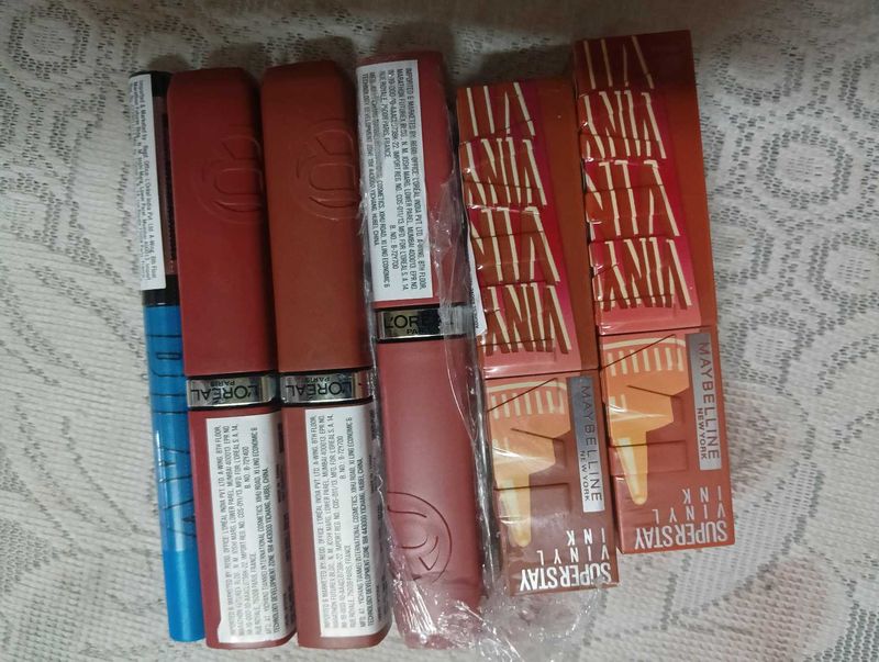 😍Lipstick Bundle - L&#39;Oreal &amp; Maybelline