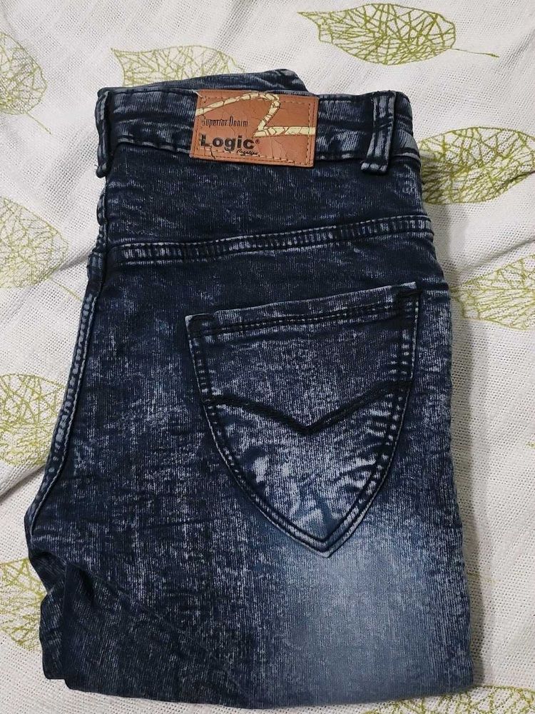 Denim Straight Leg Jumpsuit