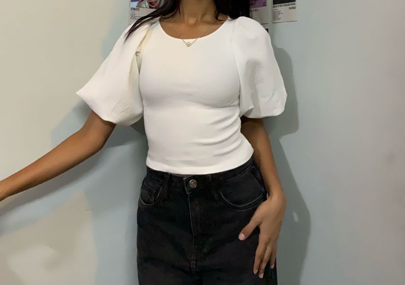 Puffy Crop Top