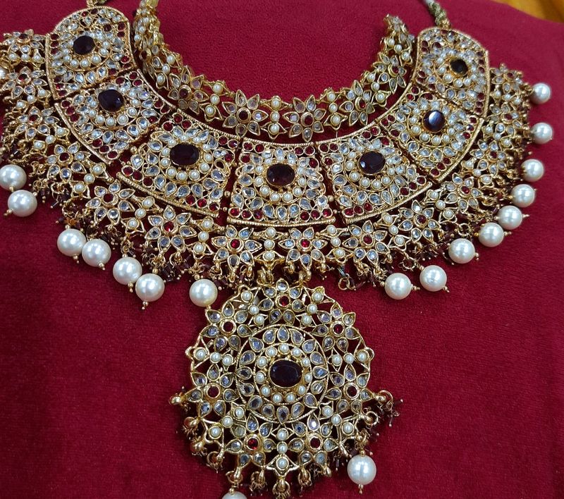 Statement Bridal Necklace,Jodha akbar Jewellery