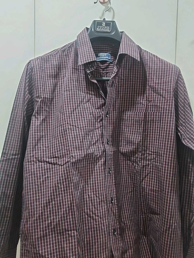 Red Black Checked Shirt
