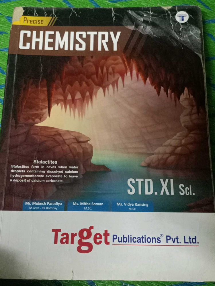 Chemistry STD.XI Textbook